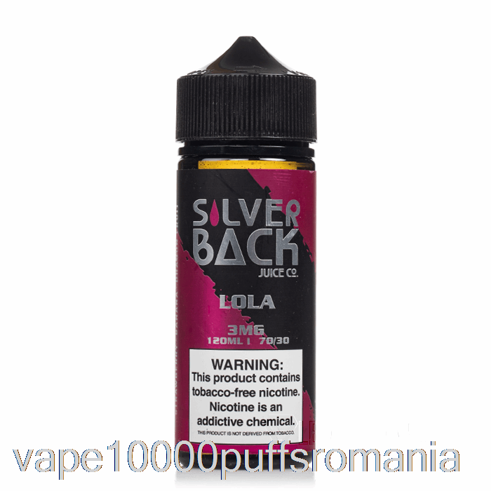 Vape Romania Lola - Silverback Juice Co. - 120 Ml 3 Mg